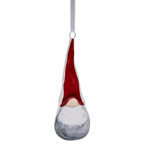 Ornament Santa High Hat, ceramic H.11,5cm