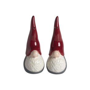 Salt and pepper set, Santa High Hat H.11,5cm