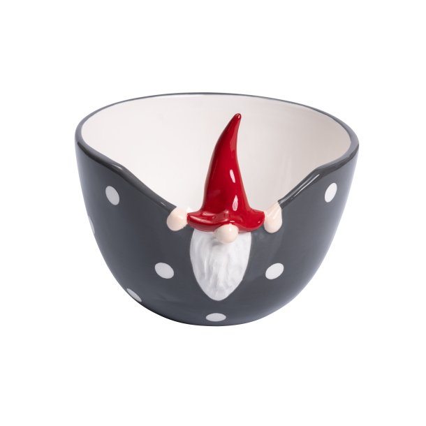 Bowl Peek-a-boo Santa High Hat 10cm, 30cl