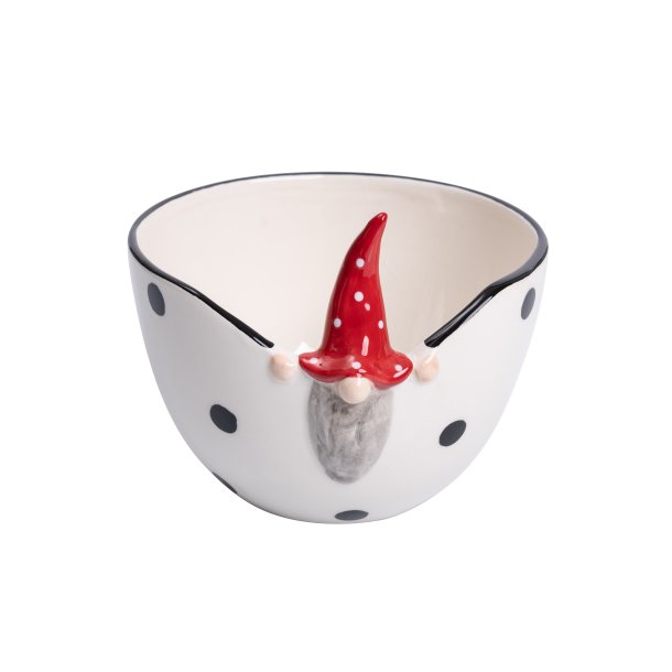 Bowl Peek-a-boo Santa 10cm, 30cl