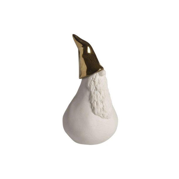 Santa Ture, white/gold small H.7,5cm