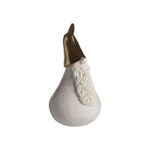 Santa Ture, white/gold large H.19cm