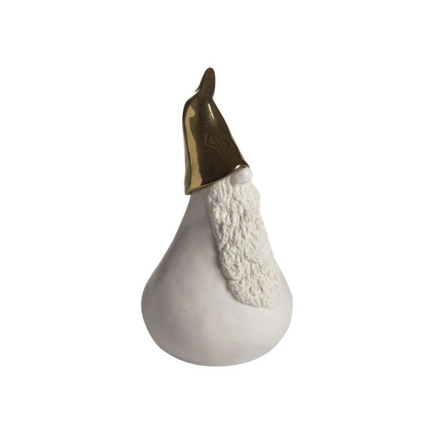 Santa Ture, white/gold large H.19cm