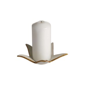 Star candleholder, H.5cm, �18cm