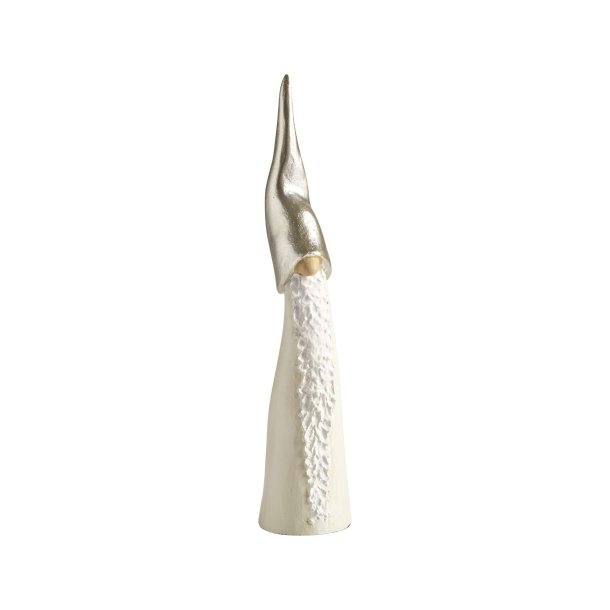 Tall Santa white H.18cm