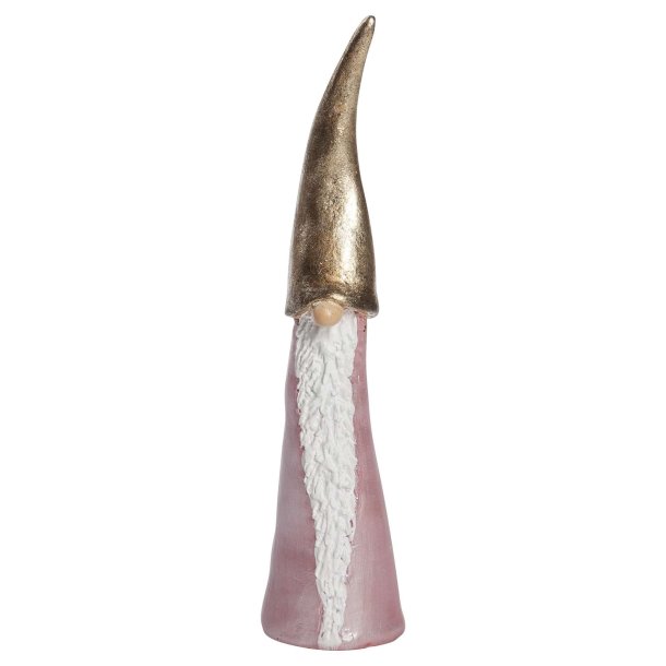 Tall Santa light pink H.21cm