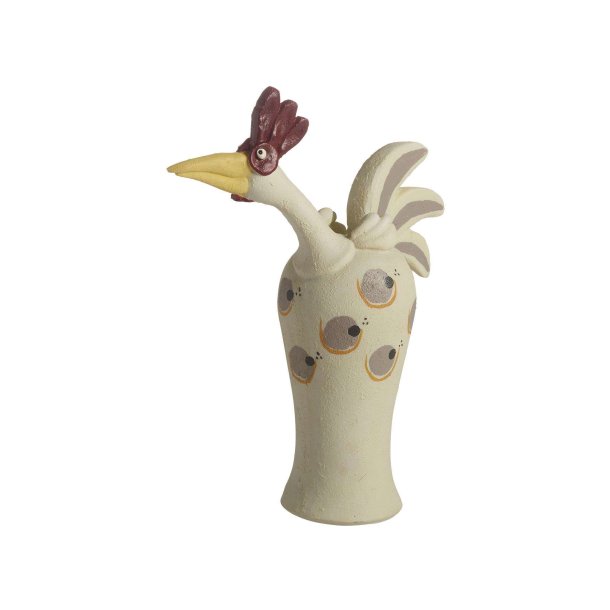 Rooster Gunnar, creme H.22cm