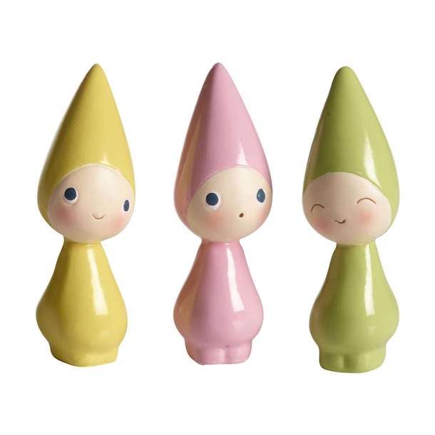 Peggy lemon/bubblegum/apple 3pcs H.6cm