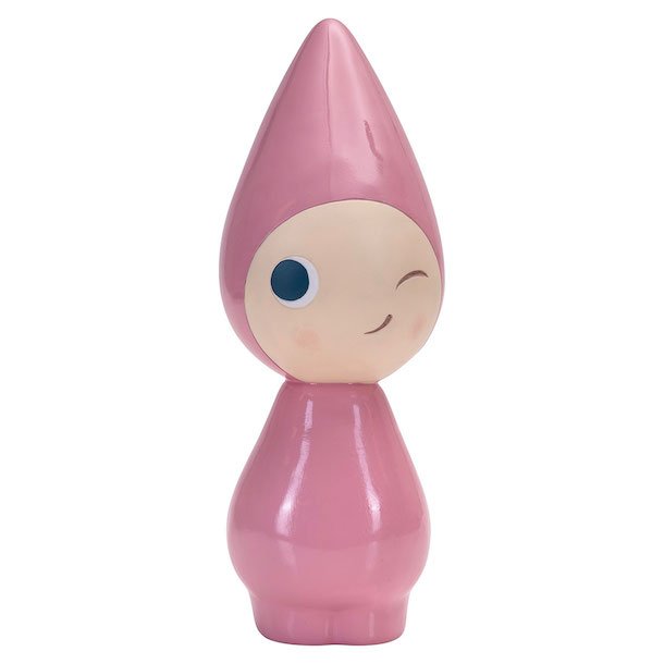 Peggy winking, bubblegum H.25cm