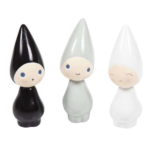 Peggy liquorice/vanilla/chia 3pcs H.6cm