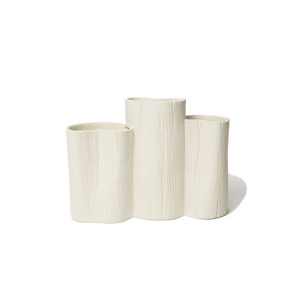 Vase STAM No 5, CreamWhite