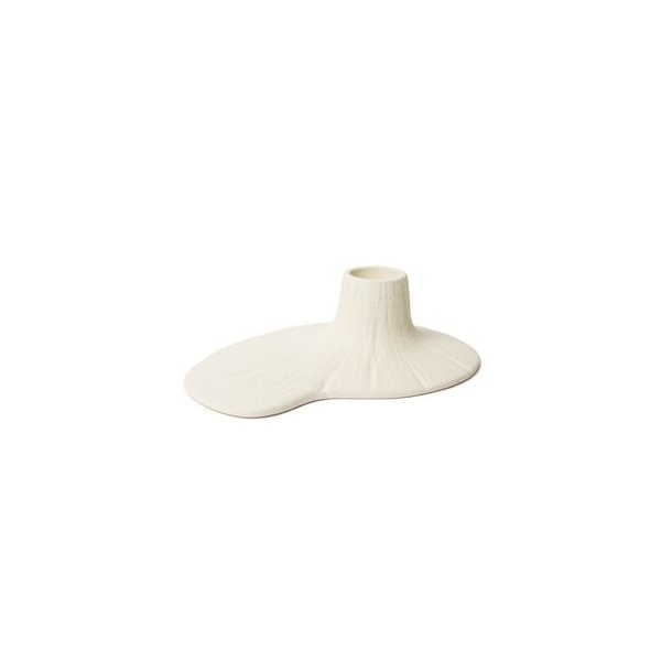 Candle Holder STAM No 6, CreamWhite